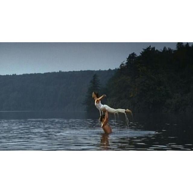 The famous Dirty Dancing scene was filmed in Lake Lure.
