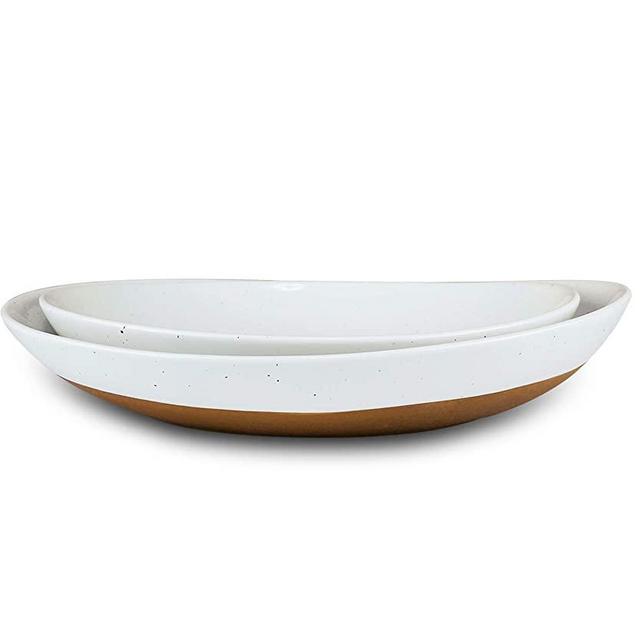 Contact White Pasta Bowl Set of 8