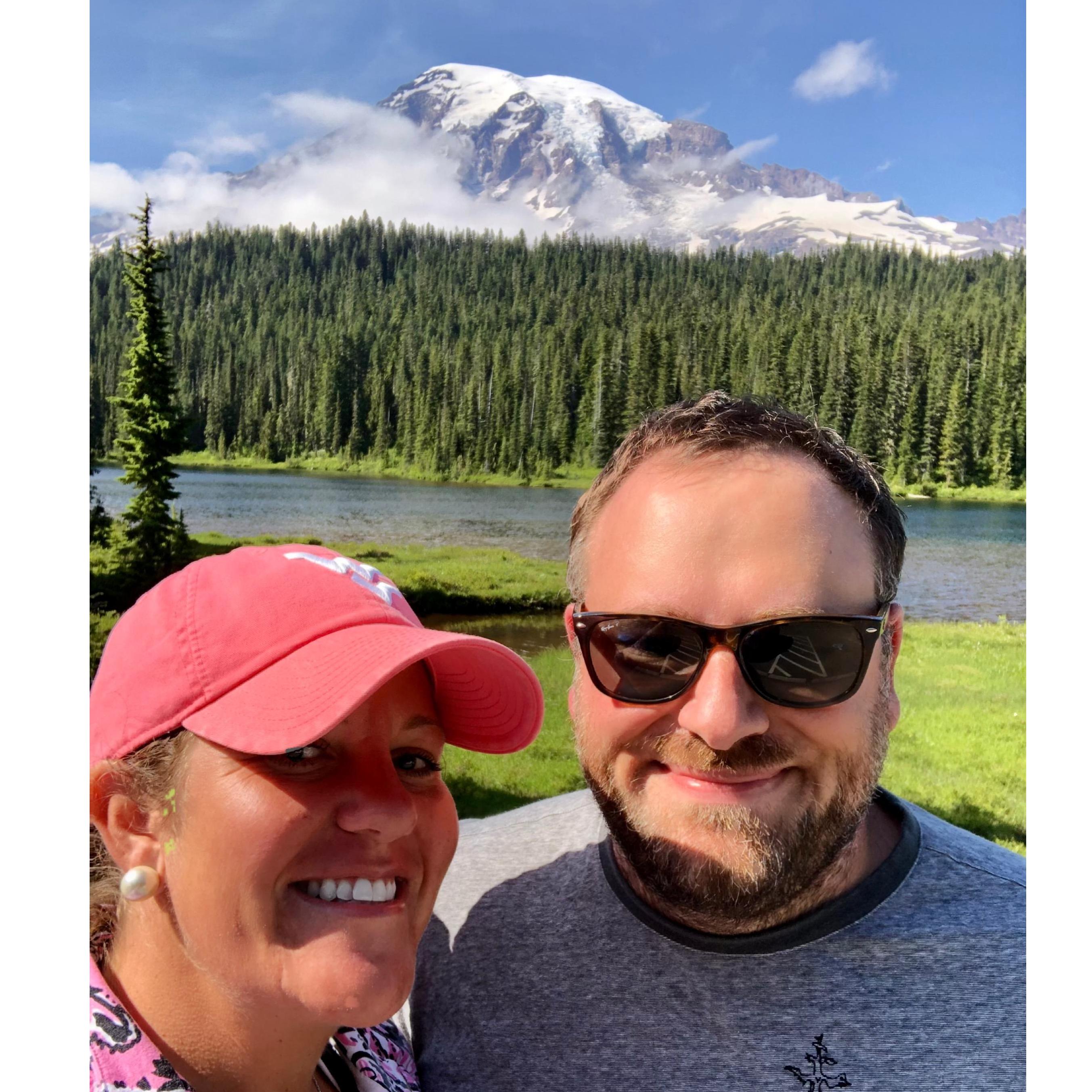 7.24.19 Hiked Mt. Rainer this day but was part of the west coast hiking and Schlappi/Porter wedding vacation.