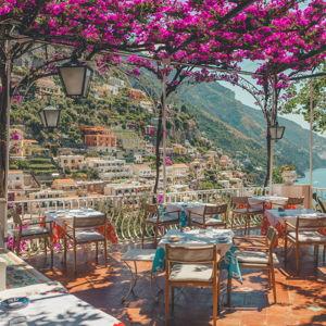 Dinner in Positano