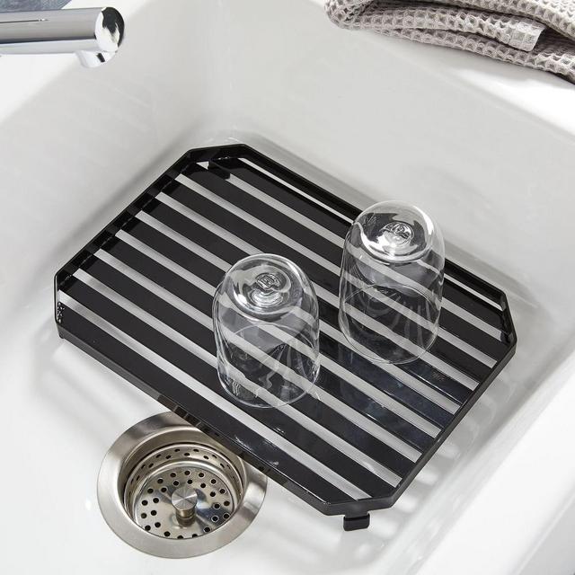 Multipurpose Draining Sink Rack, Black