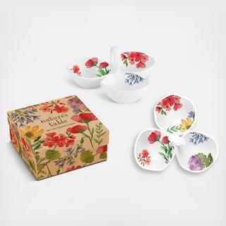 Nature's Table Floral Trio Dish