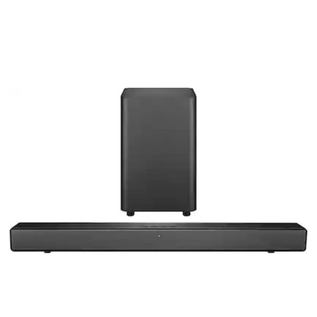 Insignia™ - 2.1 Channel Soundbar with Wireless Subwoofer, DTS Virtual:X, Bluetooth, and Dialogue Enhancement - Black