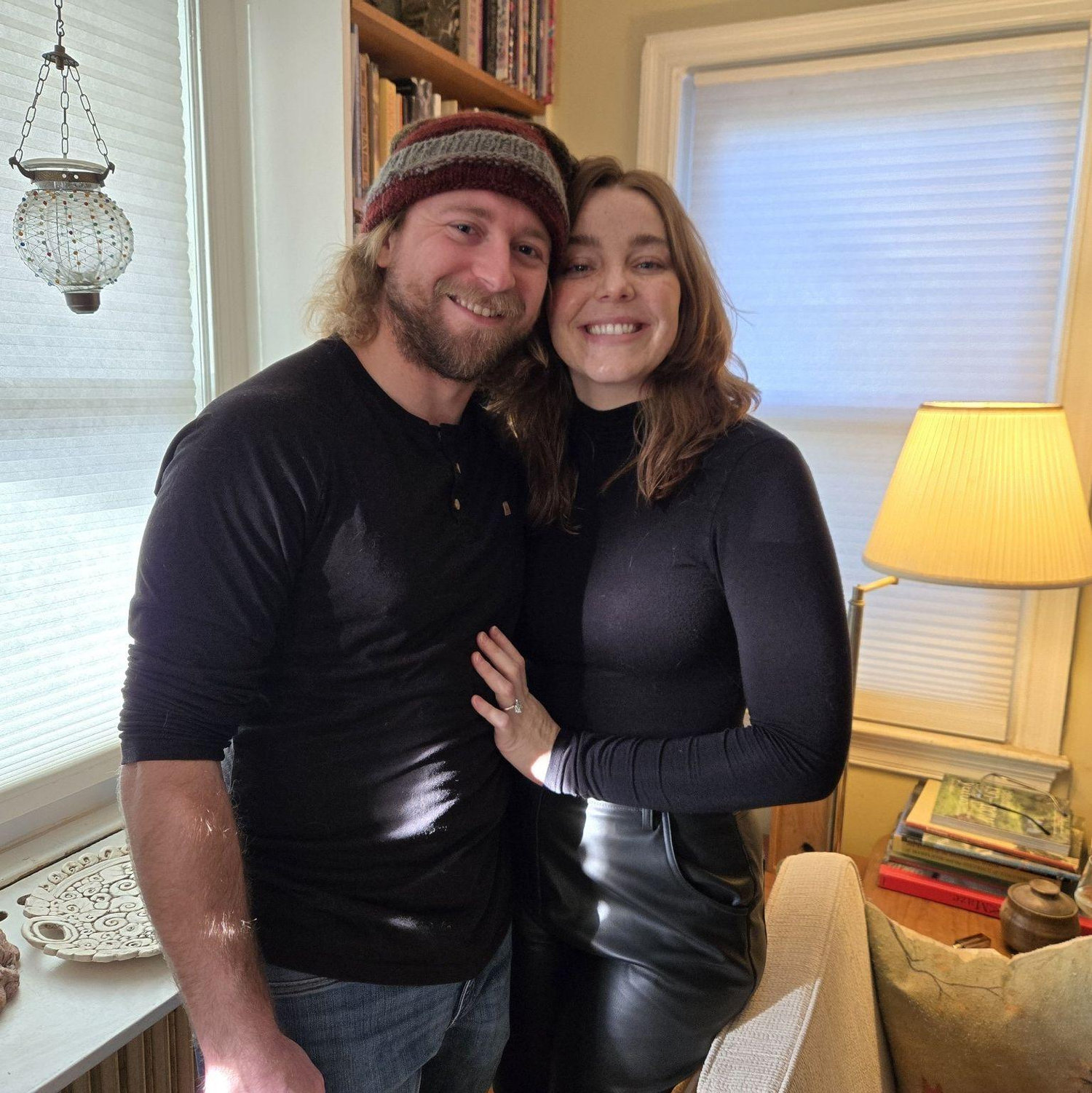 our engagement party at Patti and Steve's! such a fun day. January 2025