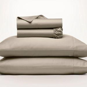 Signature Hemmed Sheet Set - Oak, King