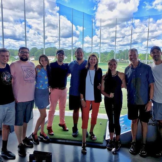 Anastasi-Blachowski Top Golf in Edison, New Jersey
