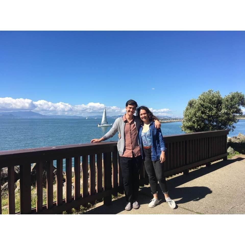 Brunch in Berkeley before grad school 2018