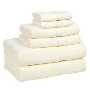 Kassadesign Solid Bath Towel Set 6pc Ivory - Kassatex
