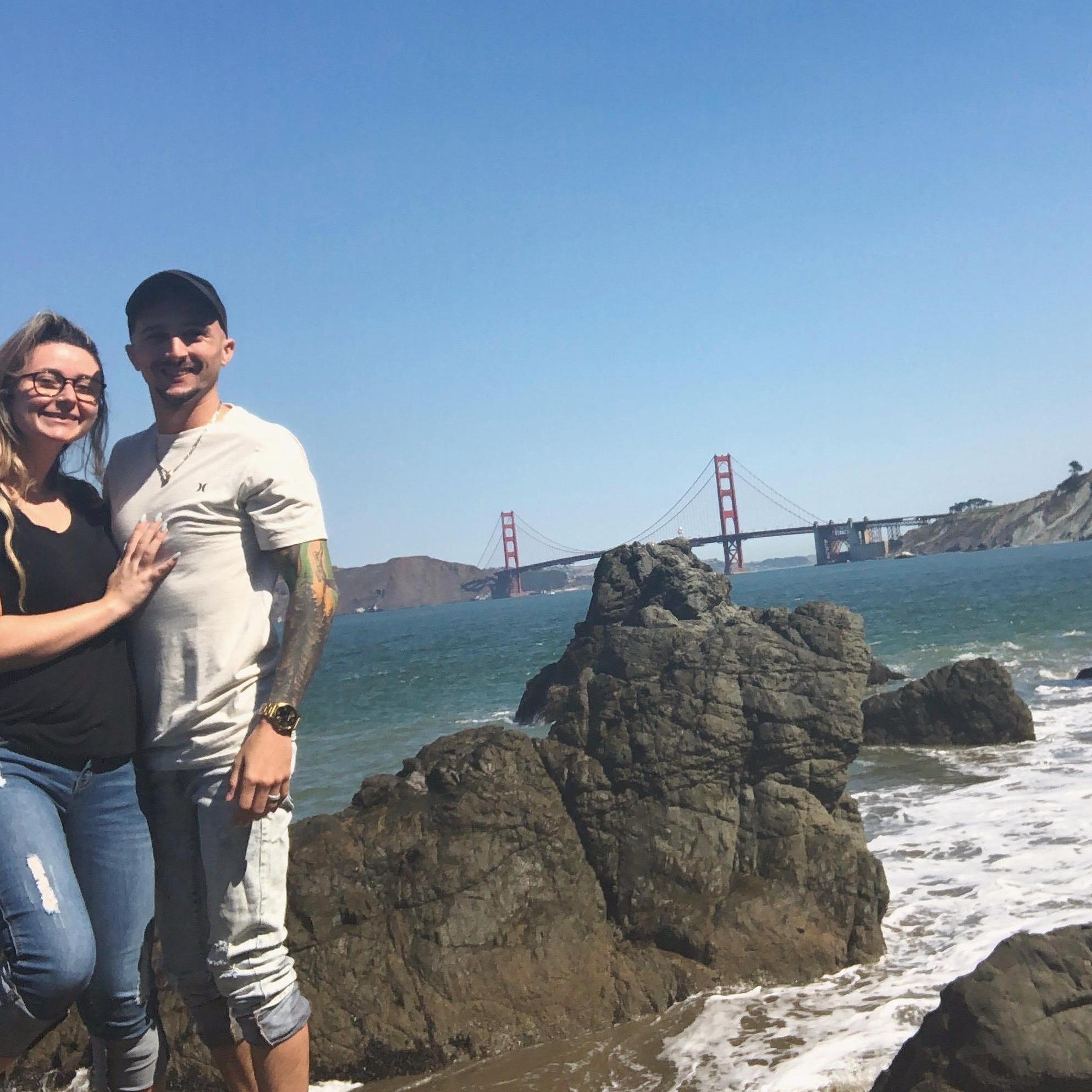 Enjoying all the sites in San Francisco
