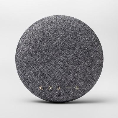heyday™ Round Portable Bluetooth Speaker - Gray/Gold