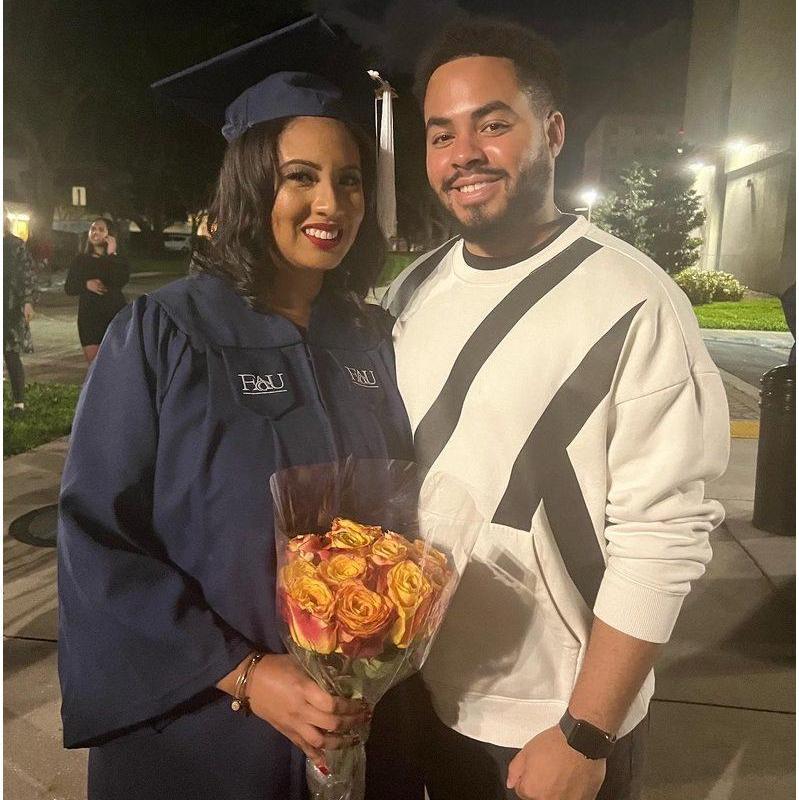 December 17 2021- Tatyana graduates college.
