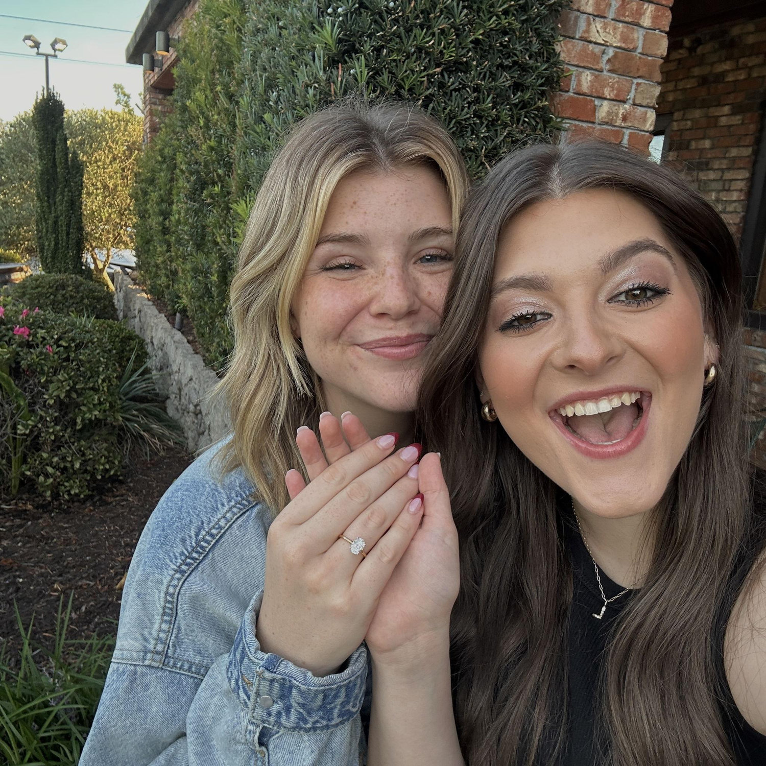 The sweetest engagement day surprise! Lauren, we love you so much!