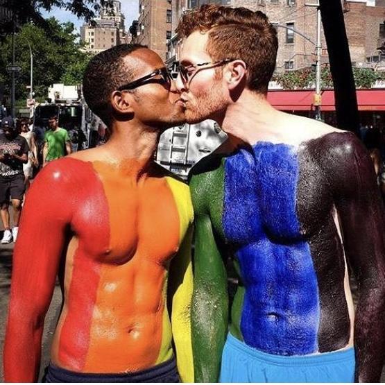 More body paint and pride in New York!