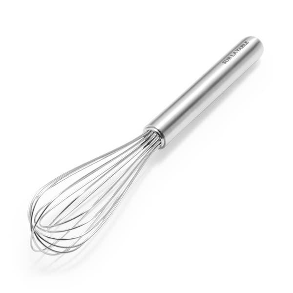 Sur La Table Stainless Steel French Whisk, 8"