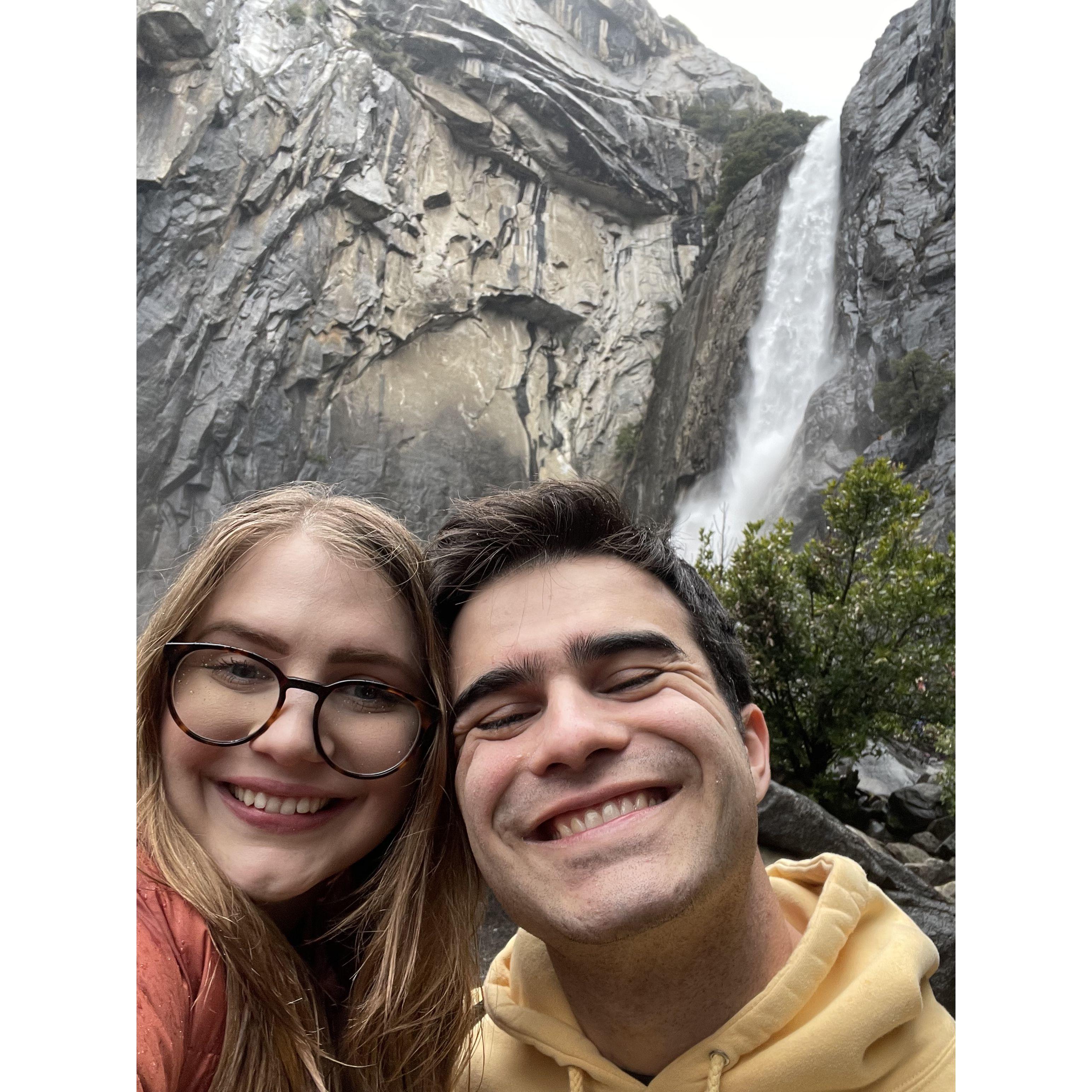 Yosemite trip! We hiked for hours and got rained on and had the best time ever.