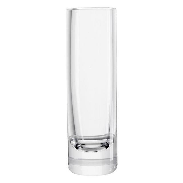 Aegean Clear Glass Bud Vase - 1.75"D x 6"H