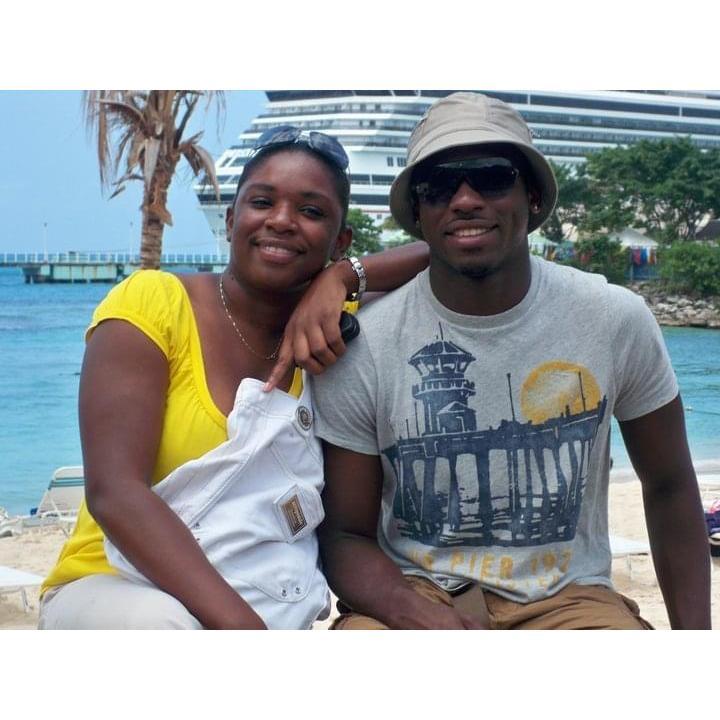Delmar & his cousin Renne' in Jamaica!