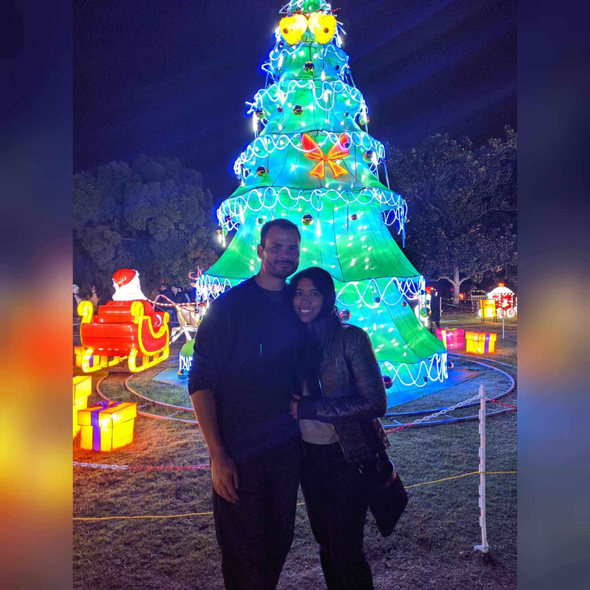 The night we made it official!
