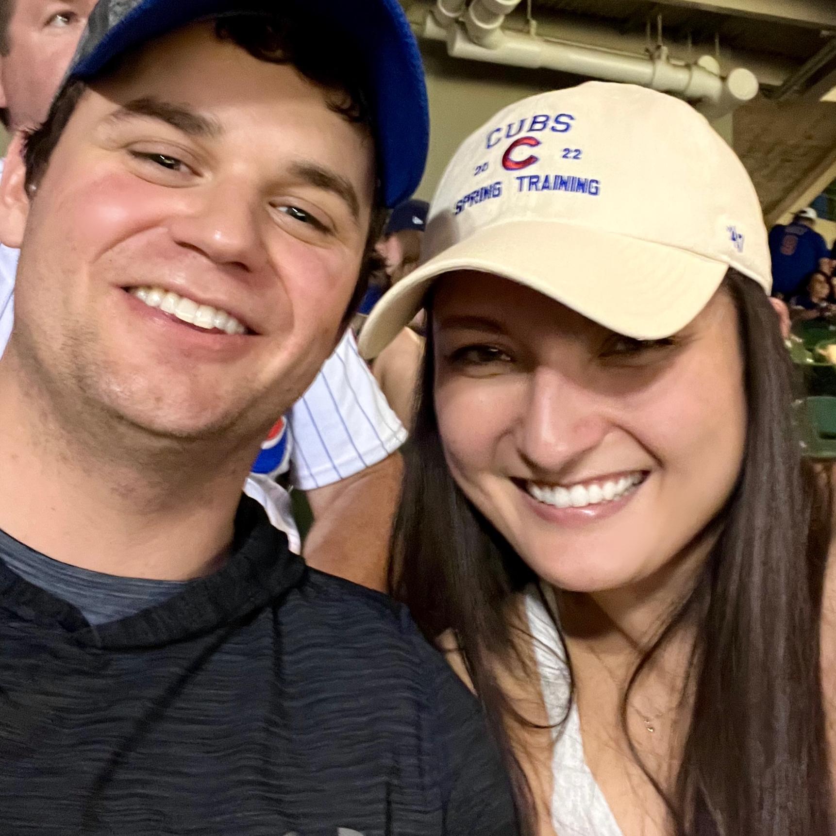 Our first photo together!