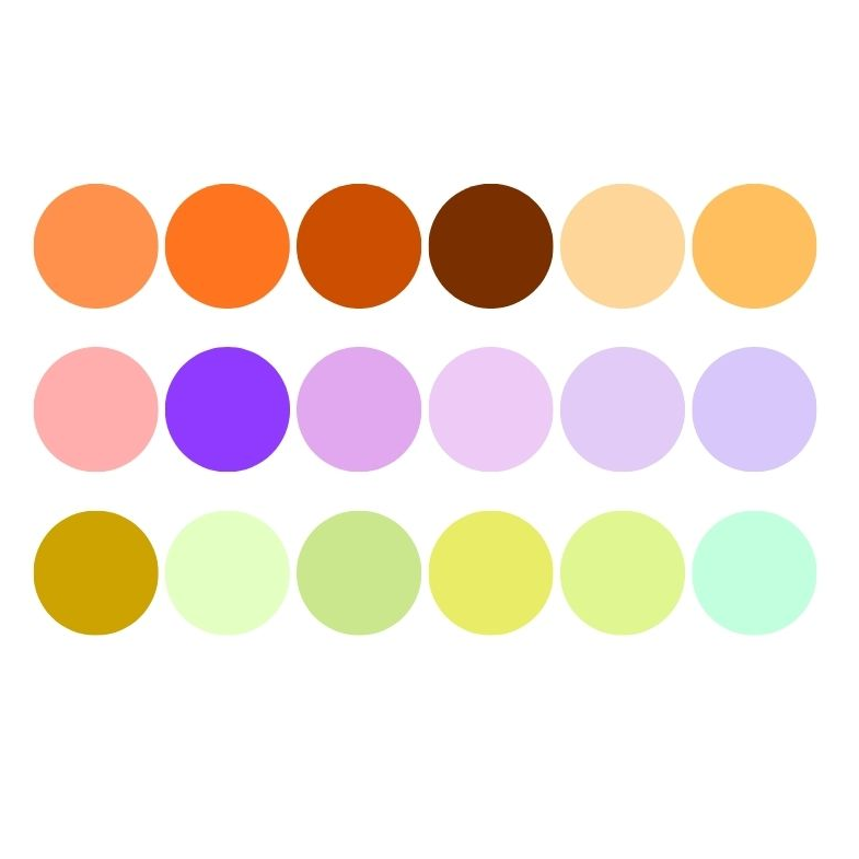 This is the color palette we would like for guests to wear. If you cannot wear one of these, do not worry! We just ask that you do not wear blue or black.