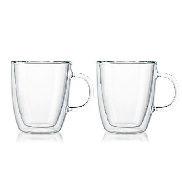 Bodum Bistro 10oz Double Walled Drinking Glasses, Set of 2