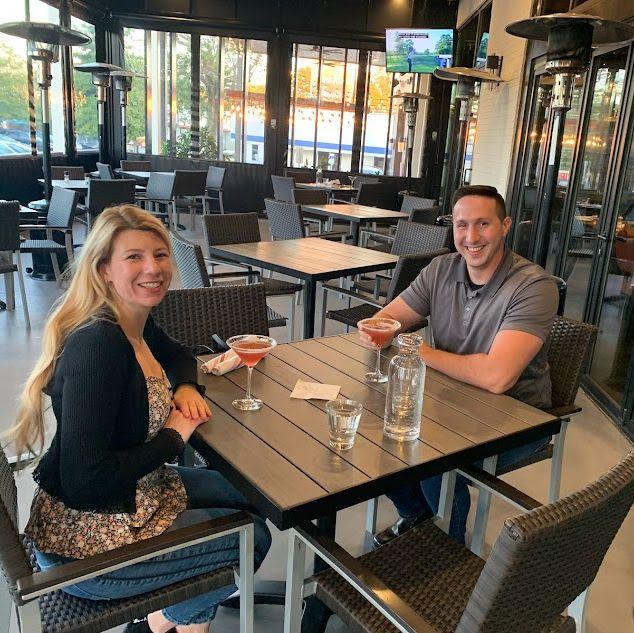 Our 1 year anniversary dinner at our favorite restaurant, Burtons! October 2023