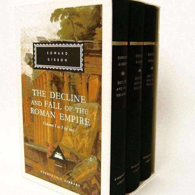 The Decline and Fall of the Roman Empire: Volumes 1-3 of 6 (Everyman's Library)