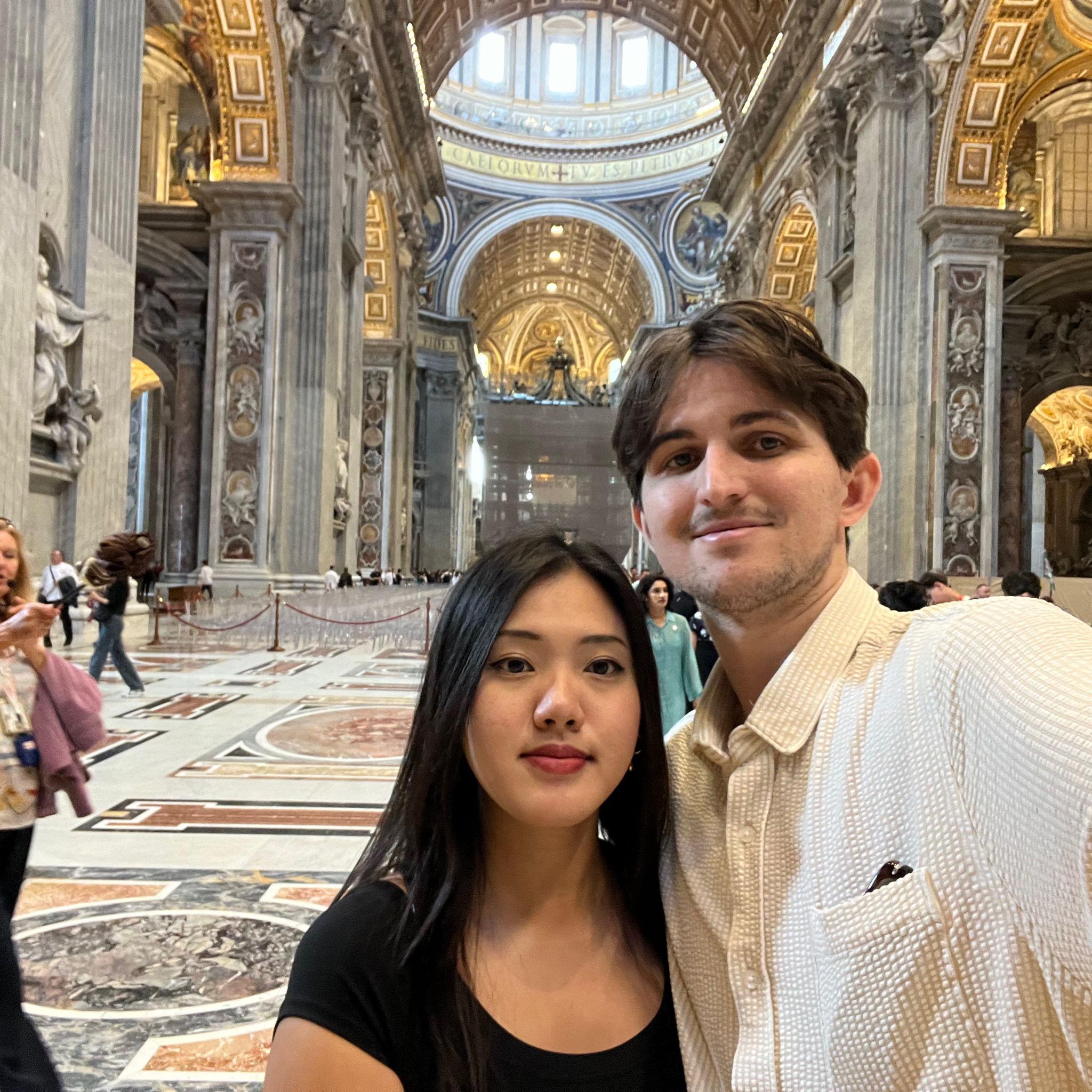 St. Peter's basilica, absolutely stunning!