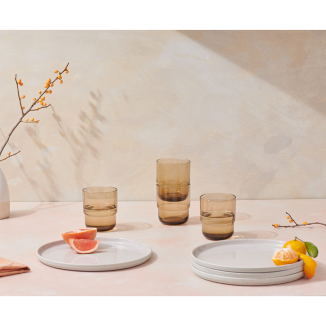"Dusk" Drinking Glasses - set of 8