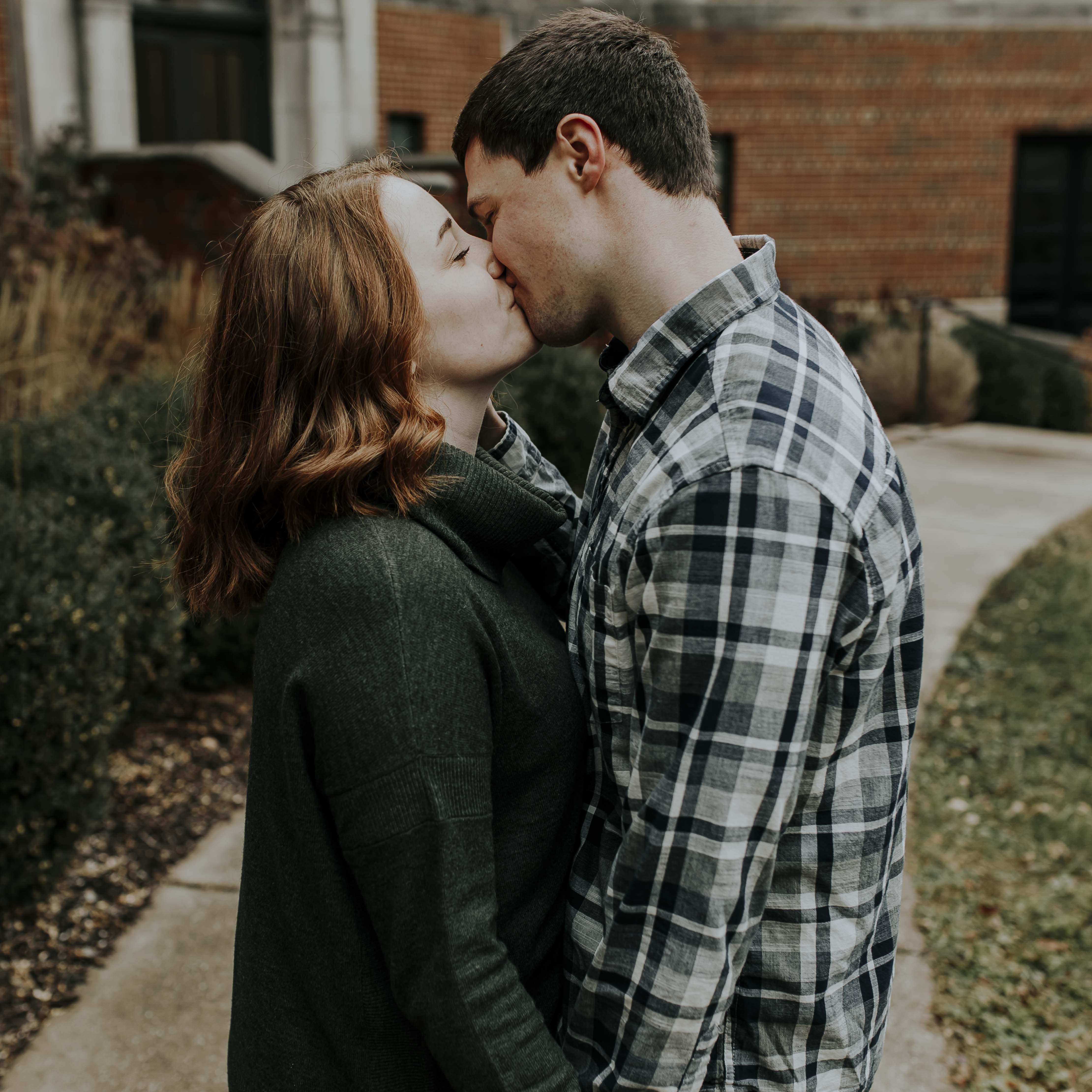 Engagement Photoshoot - Valparaiso University Campus