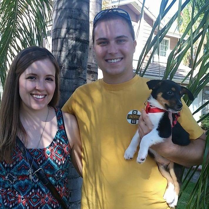 The day we became proud dog parents