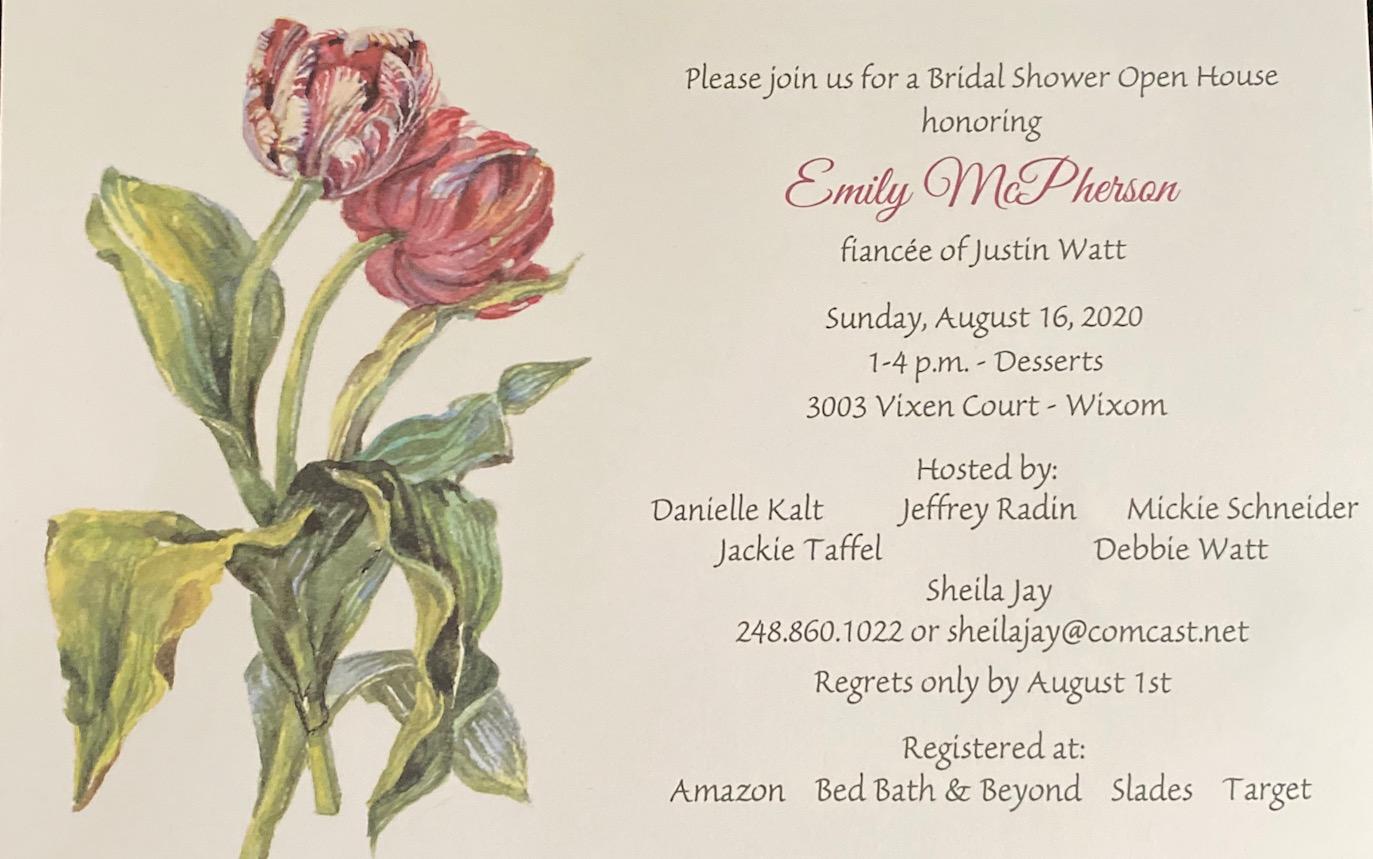 The Wedding Website of Emily Watt and Justin Watt