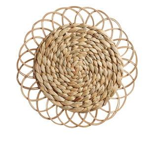 Round Natural Fiber Loop Placemat - World Market
