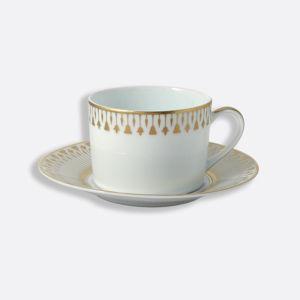 Tea cup and saucer gift box - 5 Oz SOLEIL LEVANT | Bernardaud Porcelain
