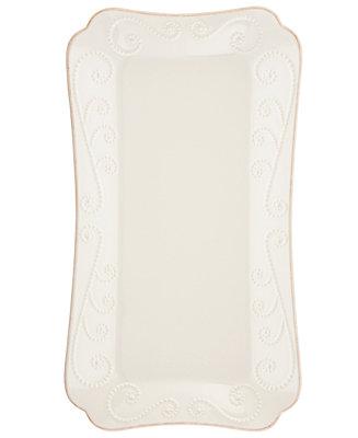 Lenox Dinnerware, French Perle Hors D'oeuvre Tray