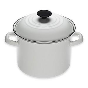 Le Creuset® 6 qt. Stock Pot in White