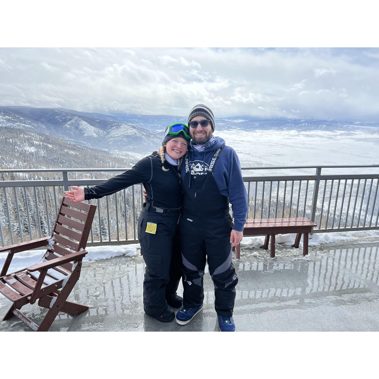 Snowboarding in Steamboat Springs, CO - February '22