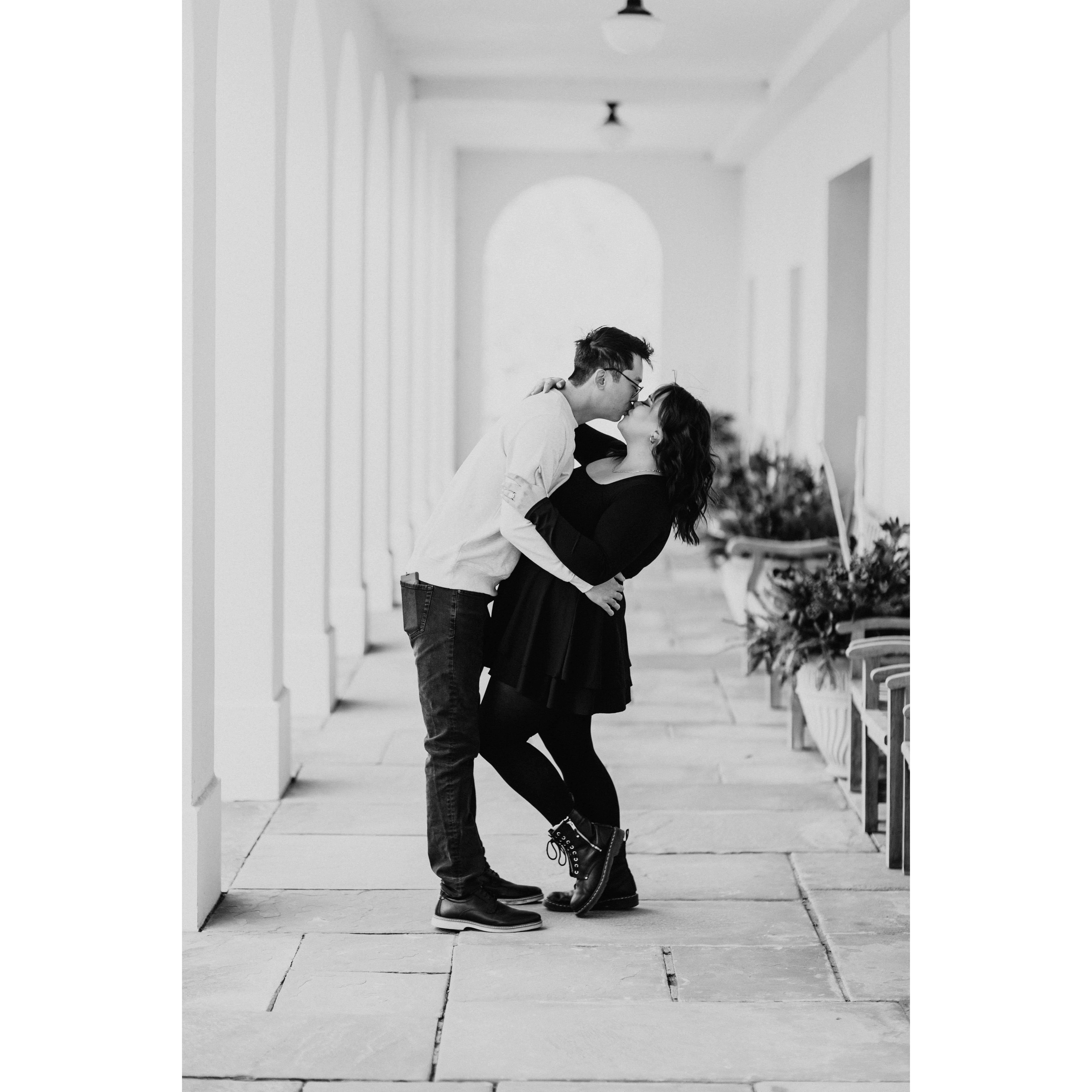 Photos from our engagement session.