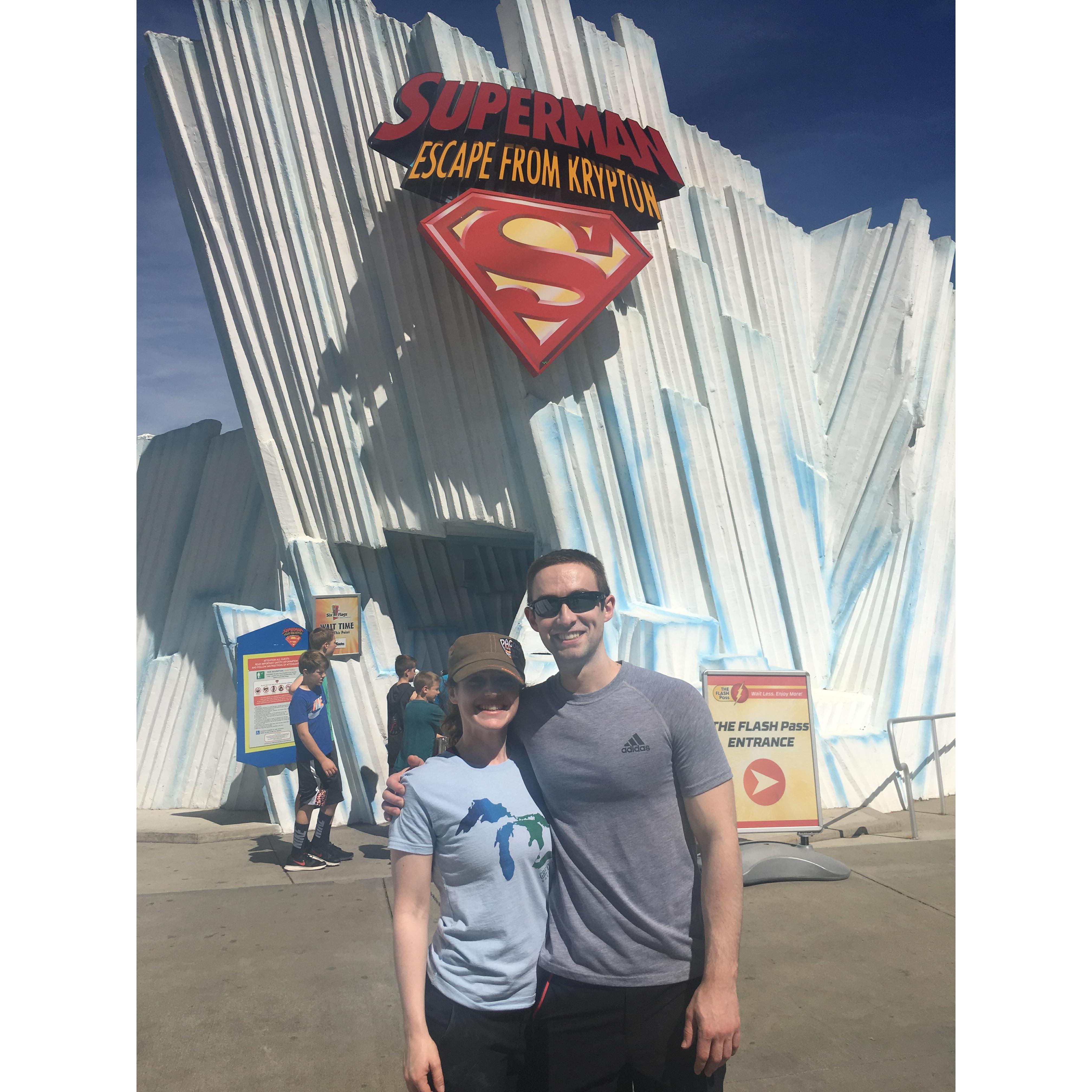 Magic Mountain! It was super!