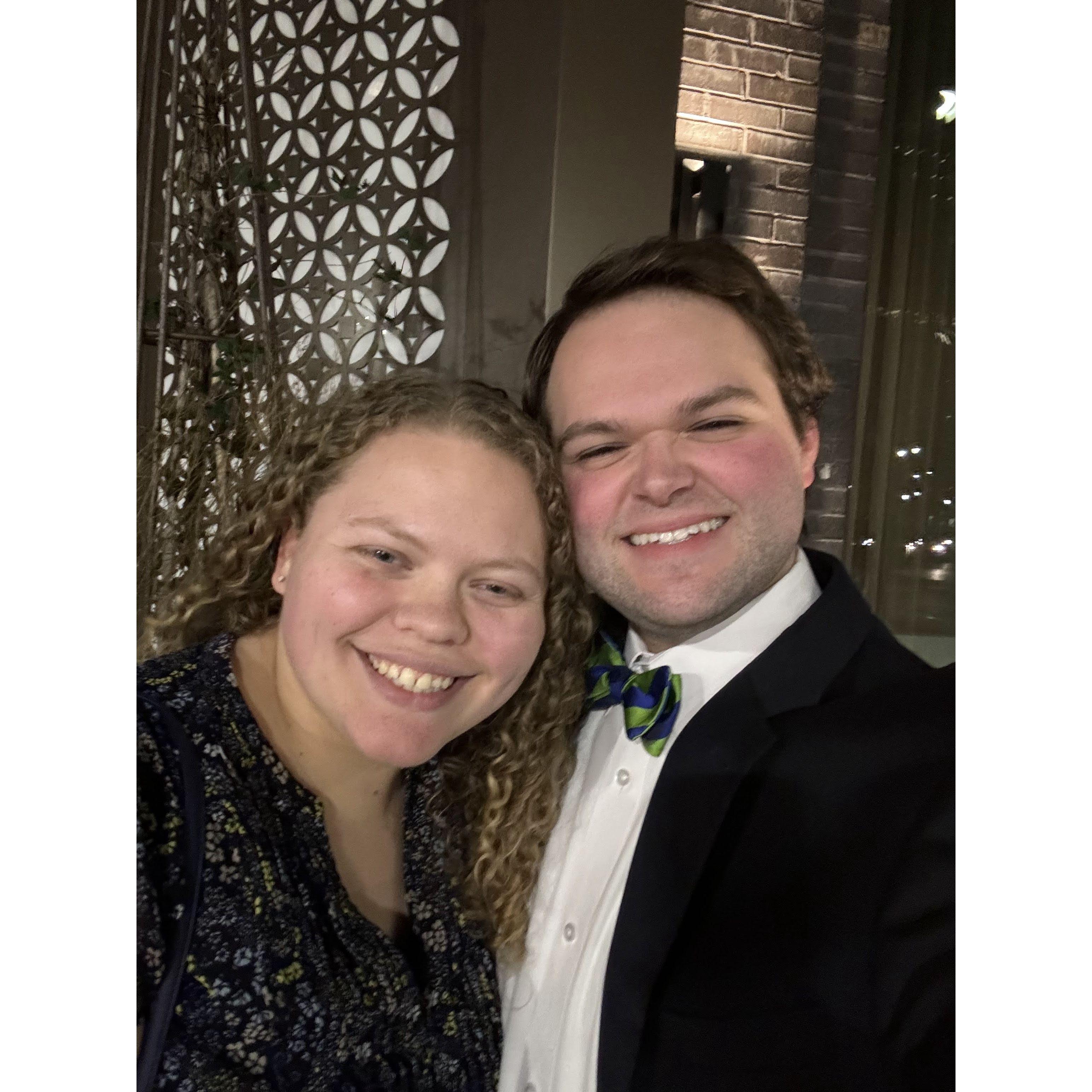 Our 6-month dating anniversary.