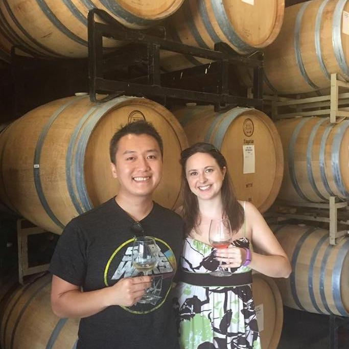 Wine tasting with friends in Temecula!