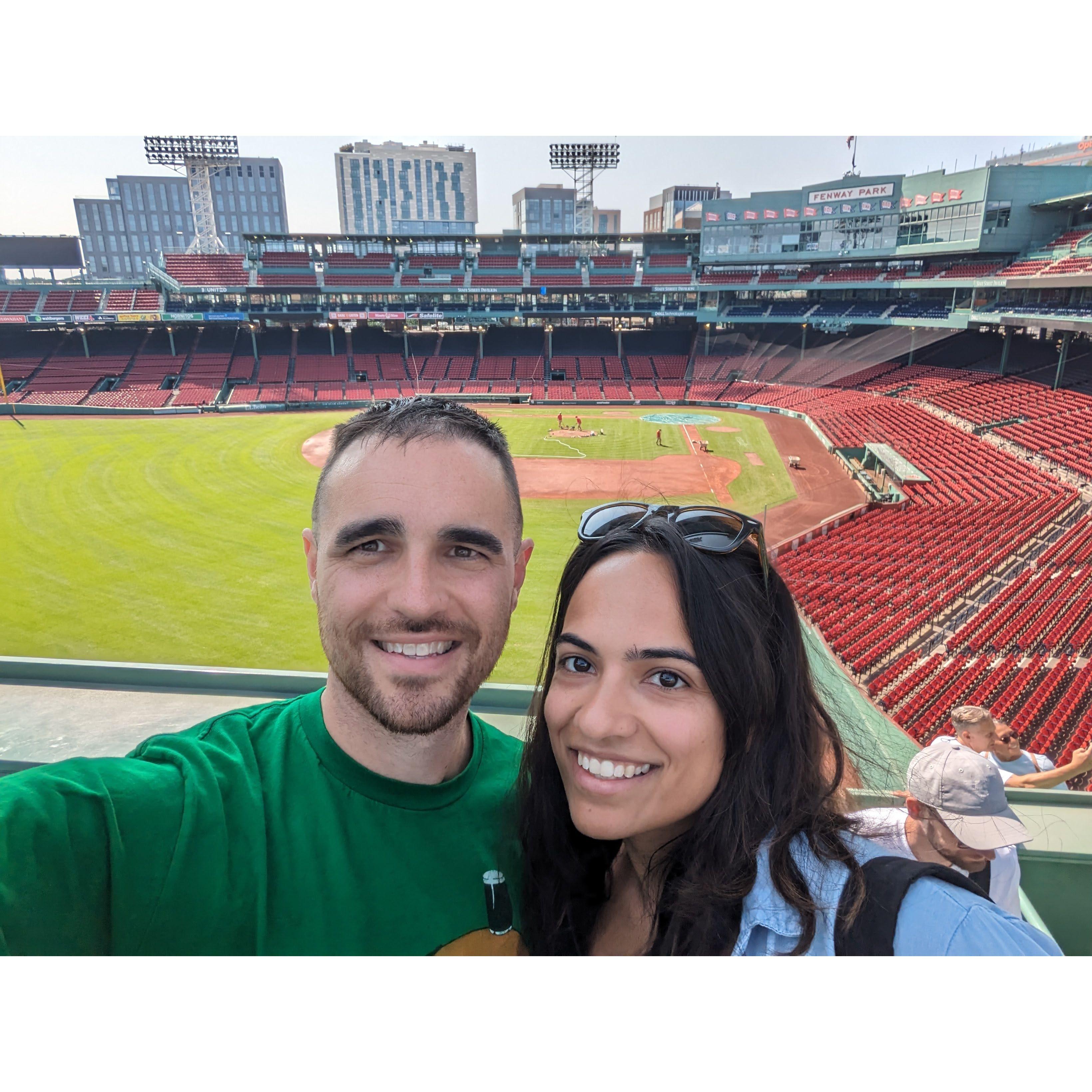 Ashley's first time in Boston