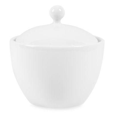 Everyday White® by Fitz and Floyd® Sugar Bowl with Lid