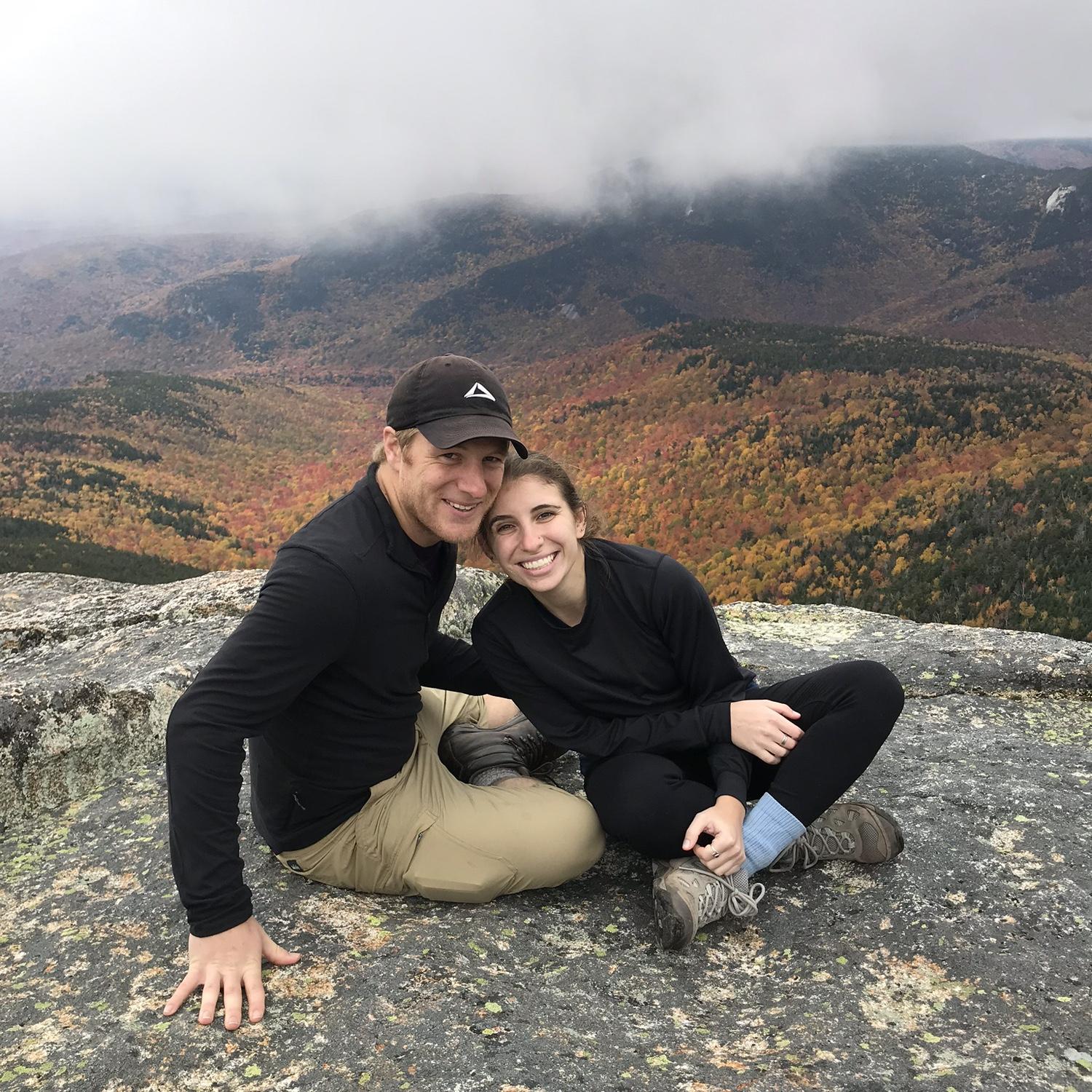 One of many hikes in the white mountains. We feel very lucky to have the foliage on our doorstep in New England