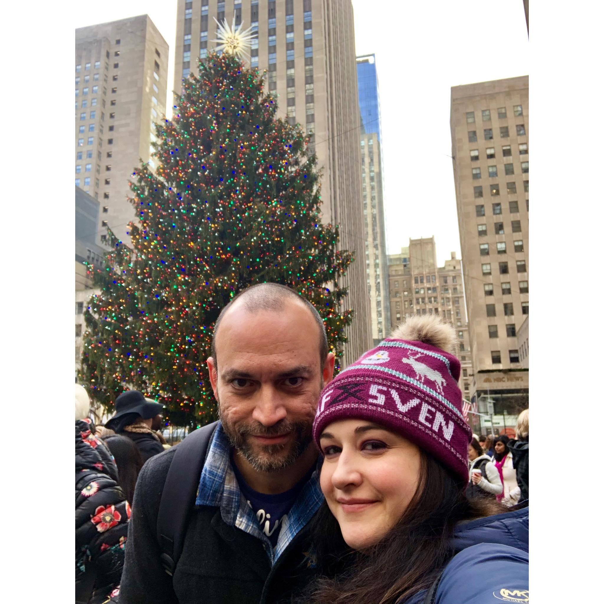 In our favorite city during the best time of the year!