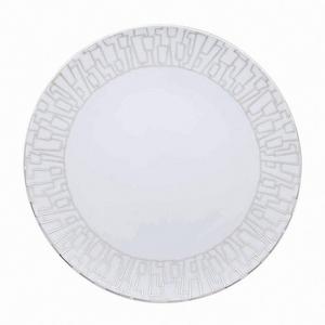 Rosenthal "Tac 02 Skin Platinum" Rim Soup Plate
