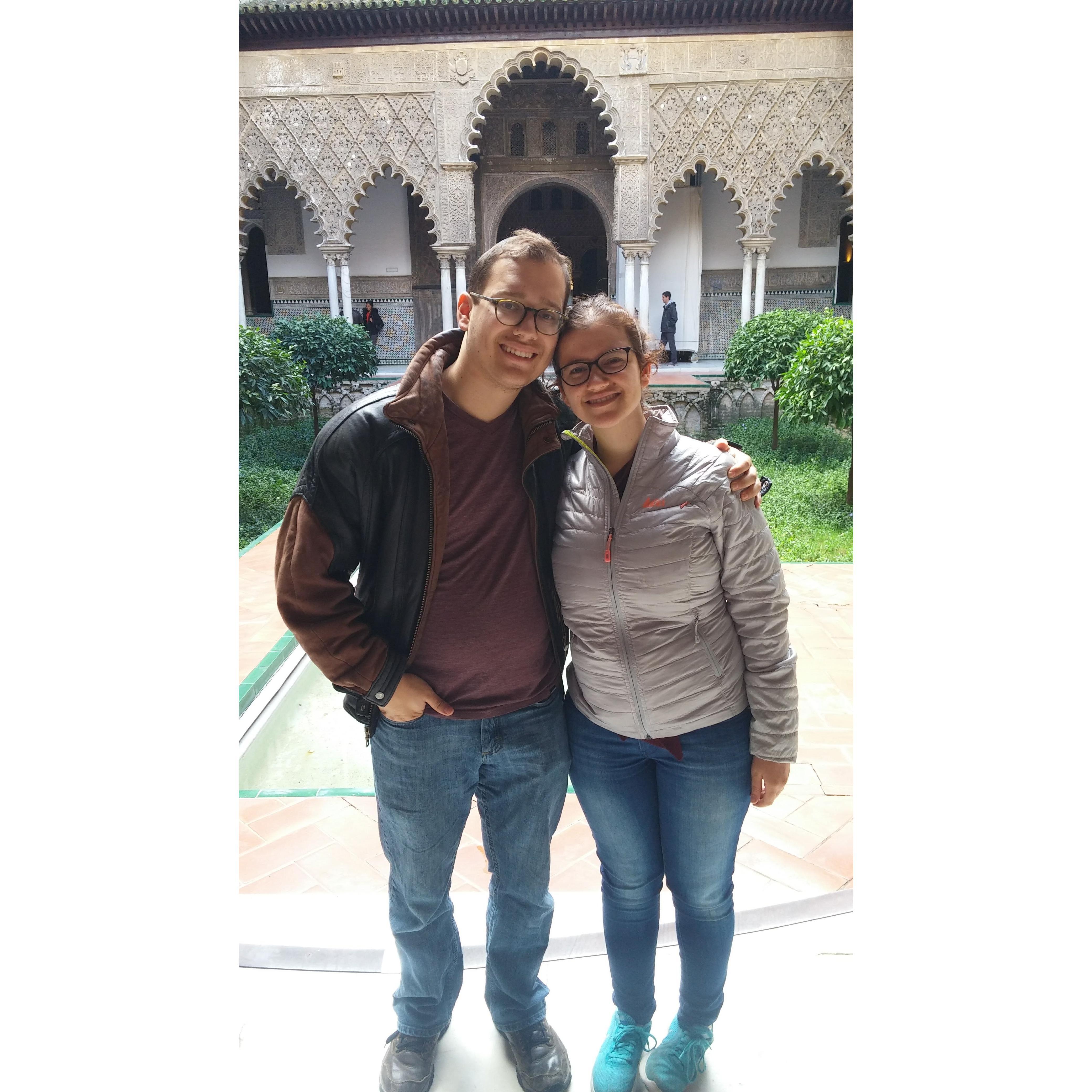 Daniel and Yael love Andalusian palaces