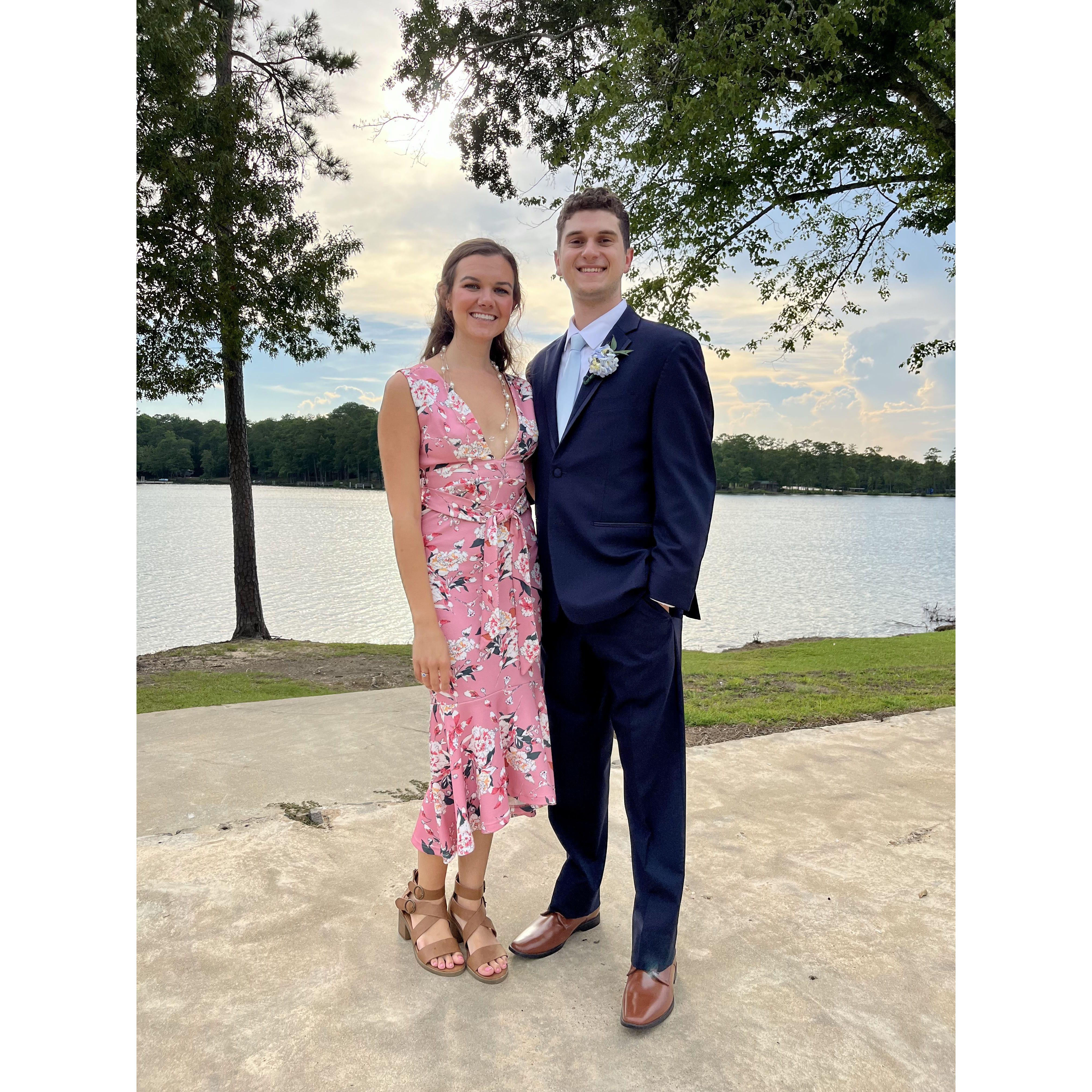 One of Shannon's first times in Alabama at the Mcghee's wedding