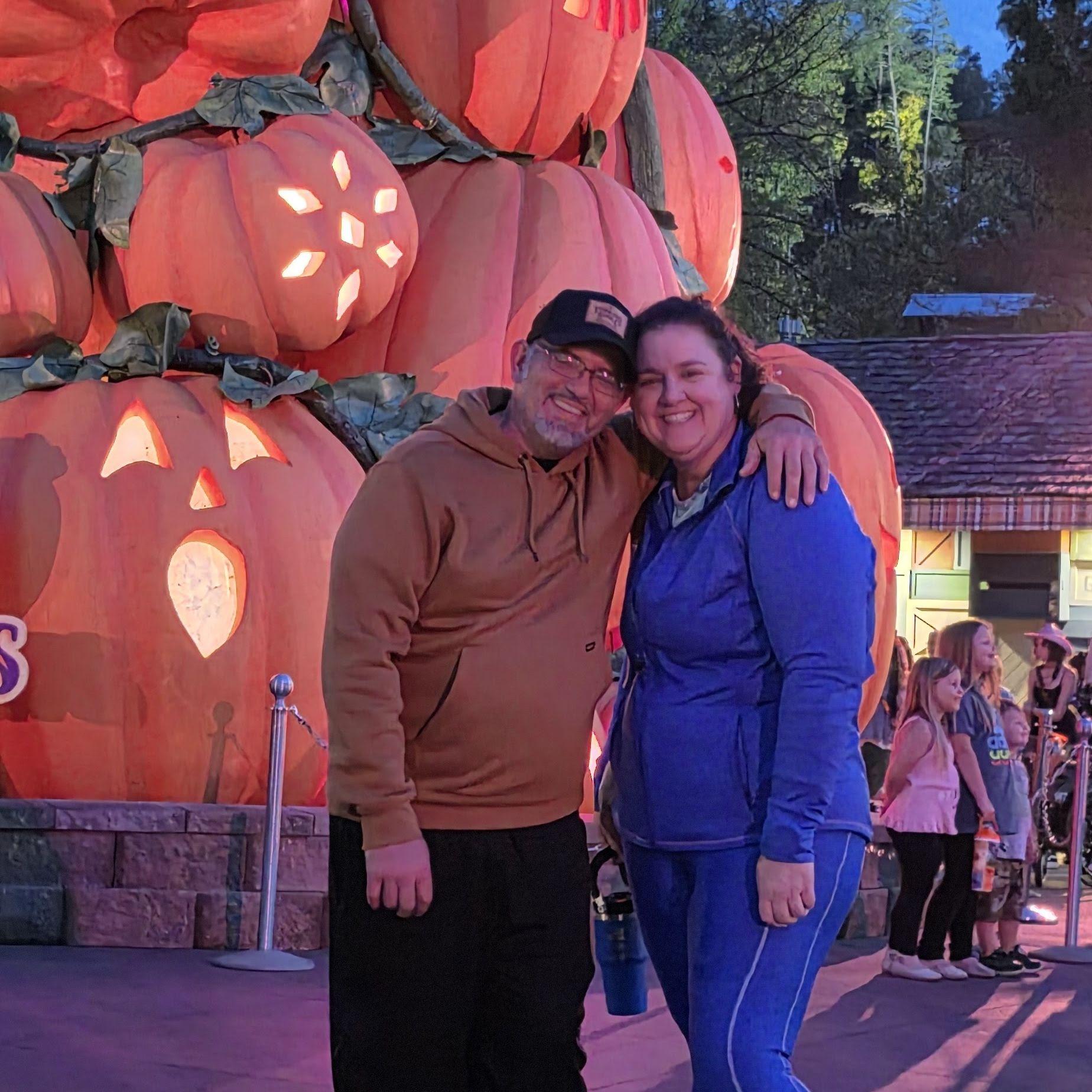 October 18 - Couple photos at Dollywood!