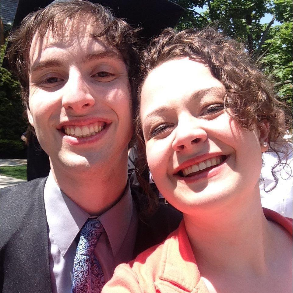 Adrian's graduation for his bachelor's degree, 2016.